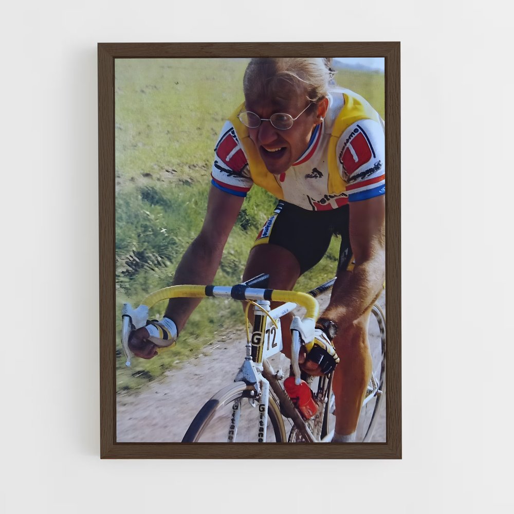 Poster Piste de Gravel – affiche Cyclisme (vue 5)